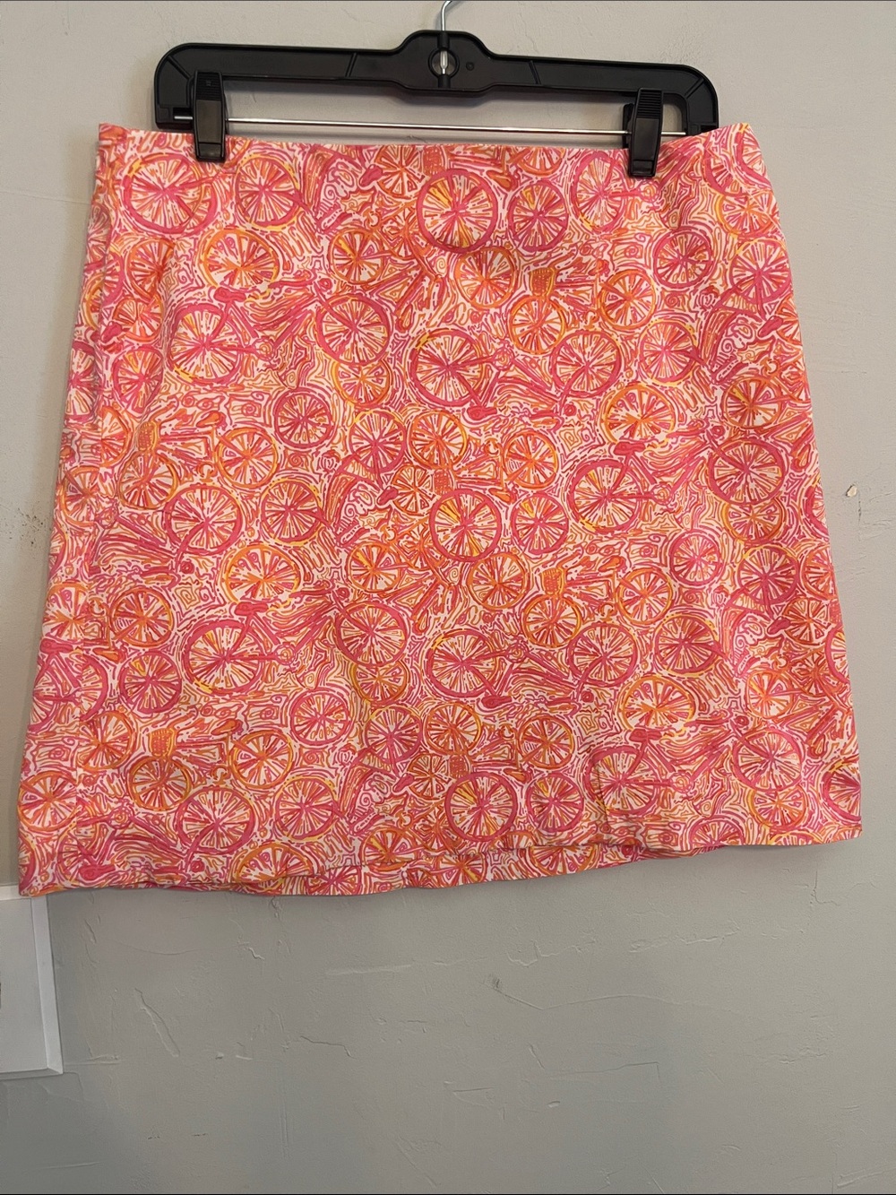 Lily Pulitzer size 8 pink and orange short skirt